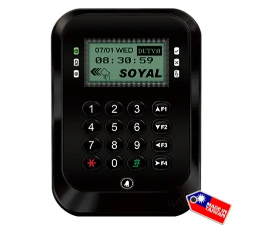 soyal ar-837e kartlı geçiş sistemi