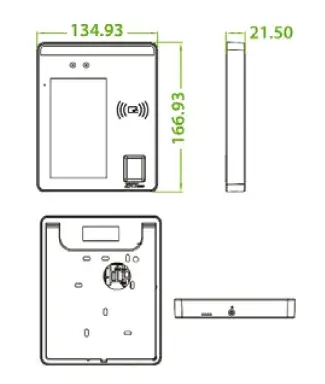 zkteco speed face h5 nasıl çalışıyor