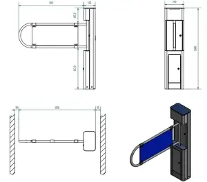 t-150 turnike sistemi teklif, fiyat